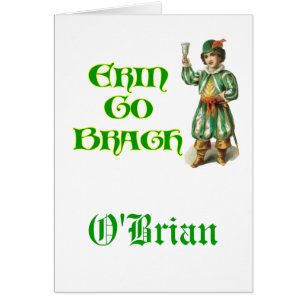 Erin Go Braugh Personalizeable Irish Saying