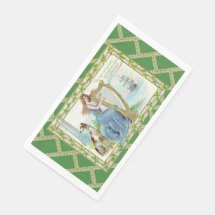 Erin Mavourneen Irish Paper Napkin