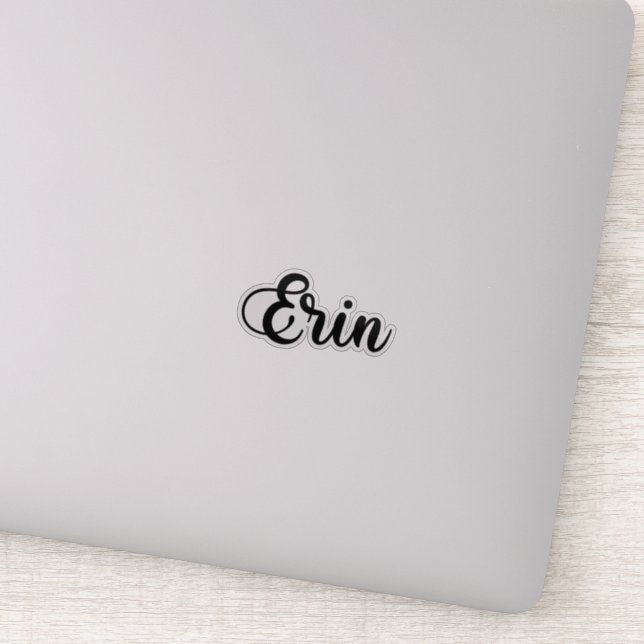 Erin Name - Handwritten Calligraphy (Detail)
