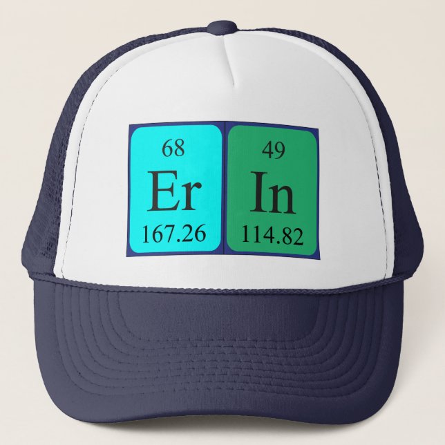 Erin periodic table name hat (Front)