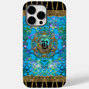 Erington Bleu Protective Pretty Monogram Case-Mate iPhone 14 Pro Max Case