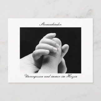 Erinnerungspostkarte Sternenkinder Postcard