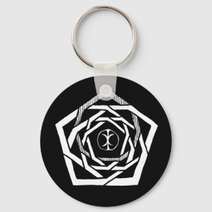 Erisian Mandala Reverse Key Ring