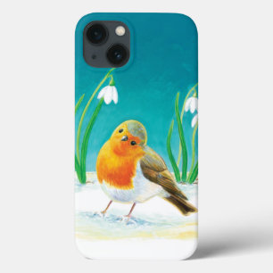 Erithacus rubecula iPhone 13 case