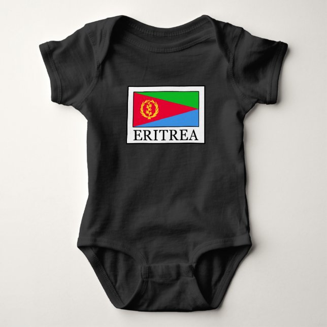 Eritrea Baby Bodysuit (Front)