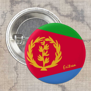 Eritrea button, patriotic Eritrean Flag fashion 3 Cm Round Badge