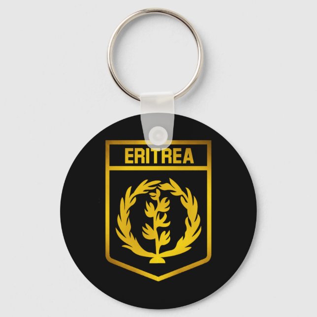 Eritrea Emblem Key Ring (Front)