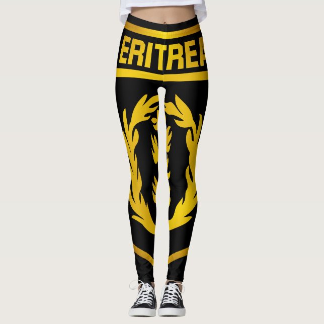Eritrea Emblem Leggings (Front)