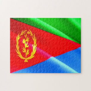 Eritrea - Eritrean Flag - Jigsaw Puzzle