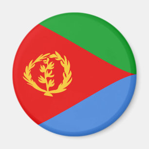 Eritrea Fisheye Flag Magnet