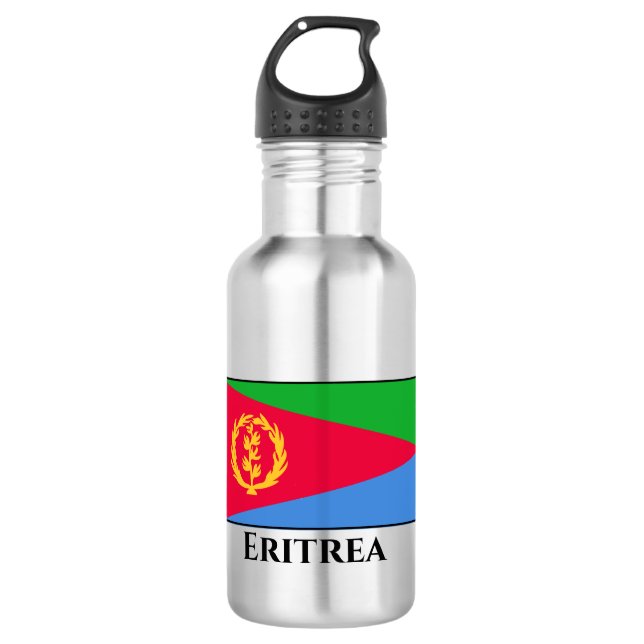 Eritrea Flag 532 Ml Water Bottle (Front)