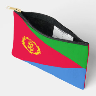 Eritrea flag accessory pouch