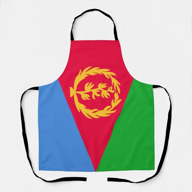 Eritrea Flag Apron (Front)