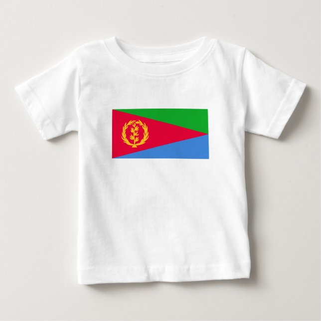 Eritrea Flag Baby T-Shirt (Front)