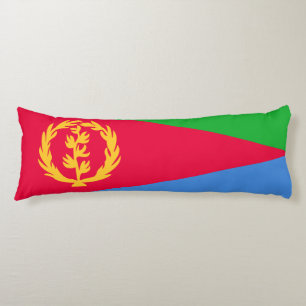 Eritrea Flag Body Cushion
