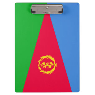 Eritrea flag clipboard