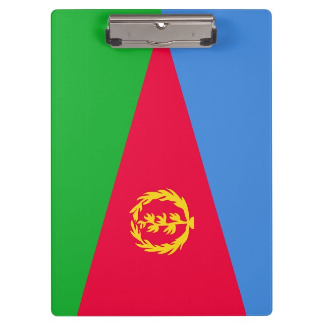 Eritrea flag clipboard (Front)