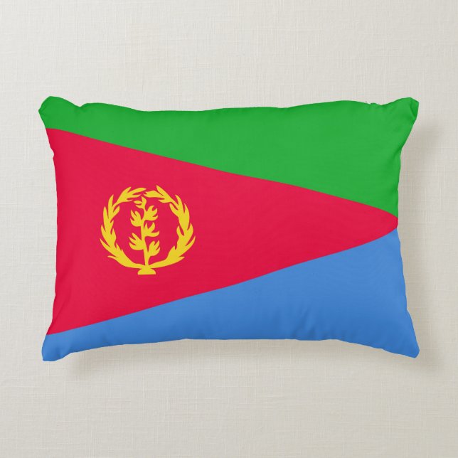 Eritrea flag decorative cushion (Front)