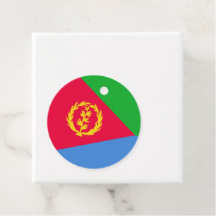 Eritrea flag favour tags