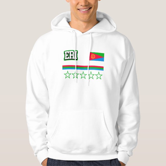 Eritrea Flag Hoodie (Front)