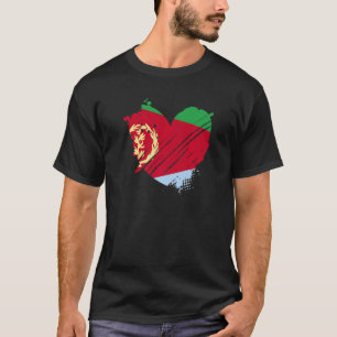 Eritrea Flag I love It is in my DNA for Eritreans T-Shirt