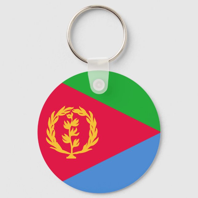 Eritrea Flag Key Ring (Front)