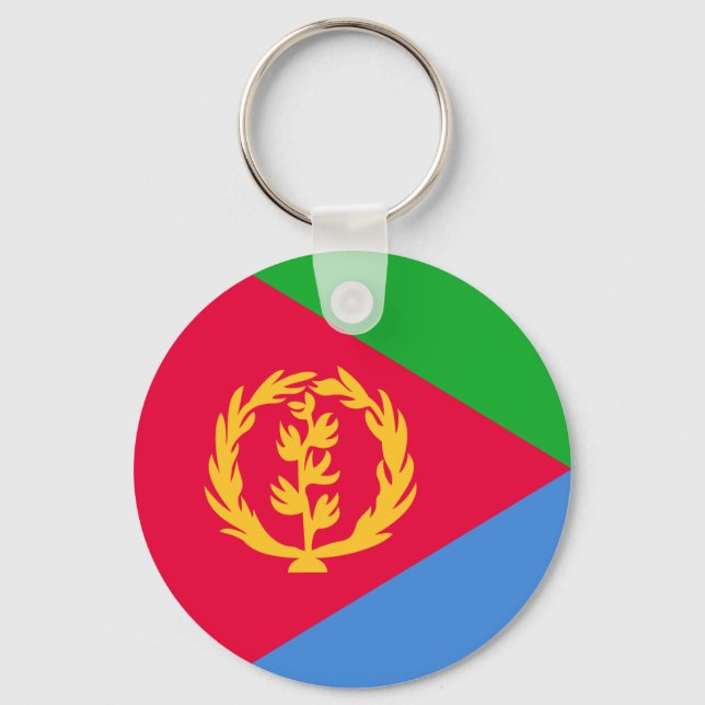 Eritrea Flag Key Ring (Front)