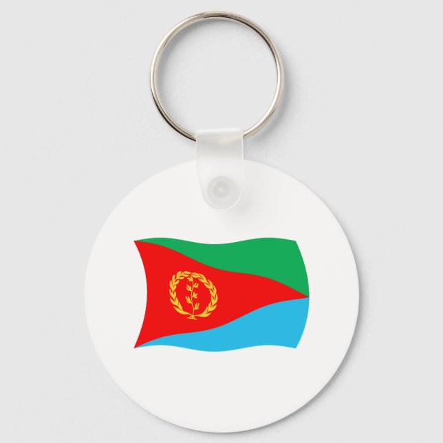Eritrea Flag Keychain (Front)