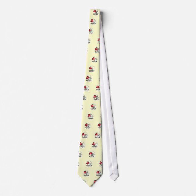 Eritrea Flag Map 2.0 Tie (Front)