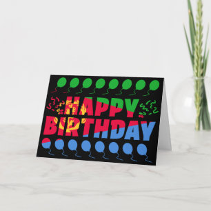 Eritrea Flag Patriotic Birthday Card