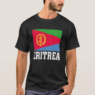 Eritrea Flag Patriotic National Roots Souvenir Lon T-Shirt