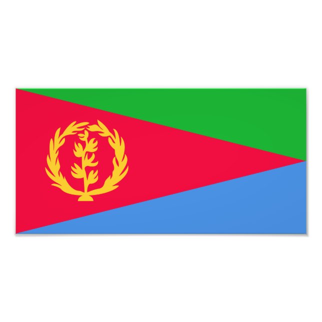 Eritrea Flag Photo Print (Front)