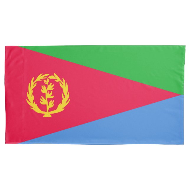 Eritrea flag pillowcase (Front)