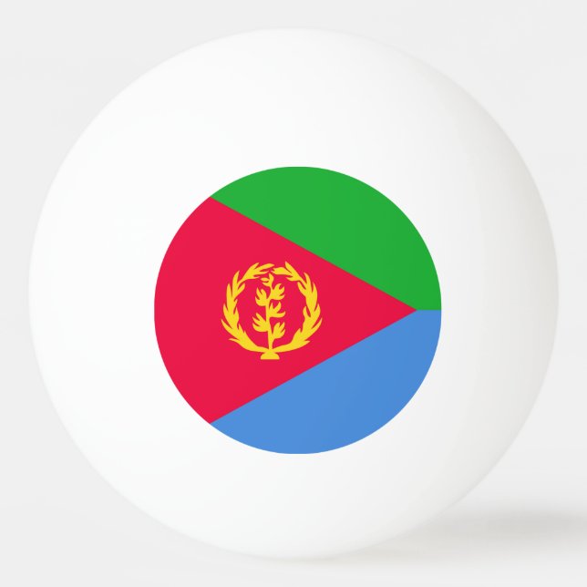 Eritrea flag ping pong ball (Front)