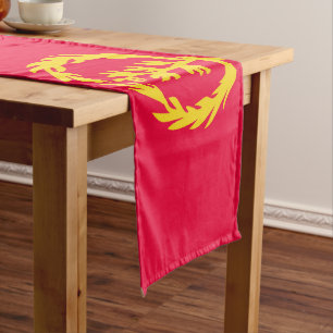 Eritrea flag short table runner