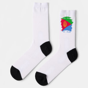 Eritrea flag socks