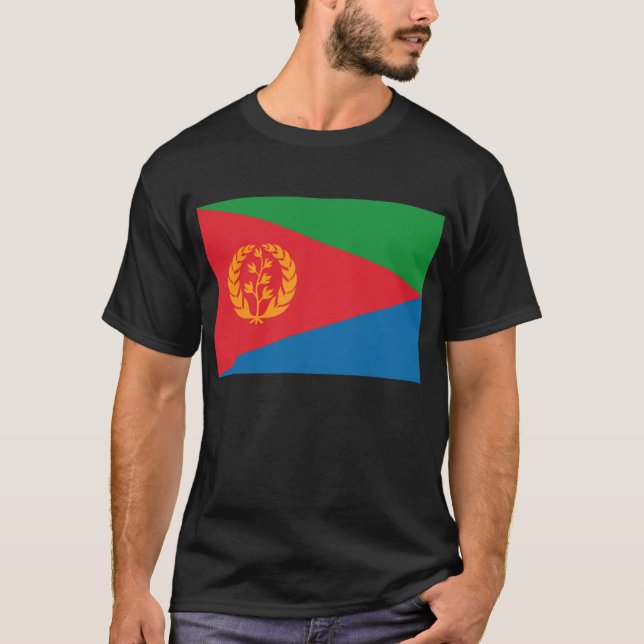 Eritrea Flag T-shirt (Front)
