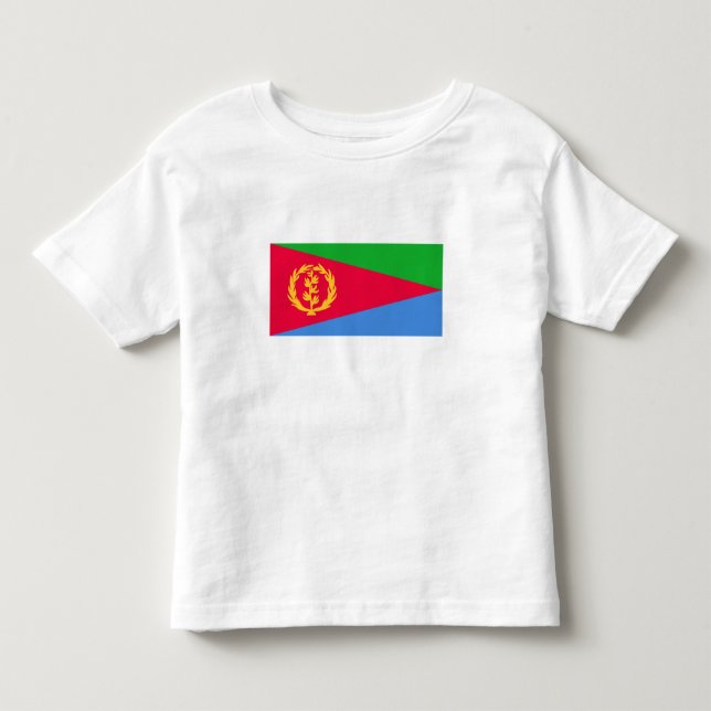 Eritrea Flag Toddler T-Shirt (Front)