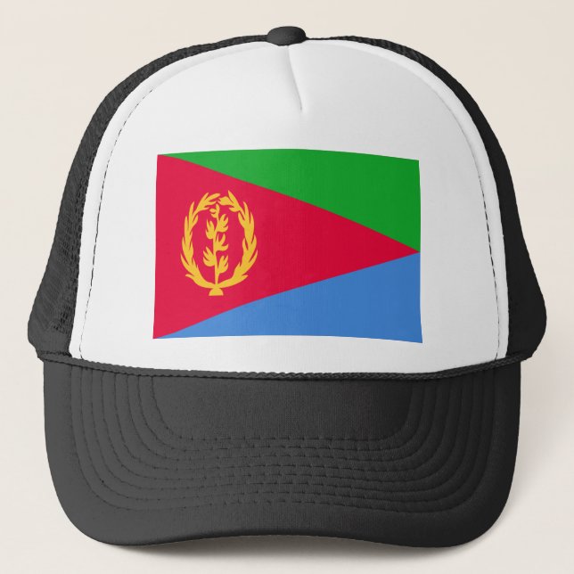 Eritrea Flag Trucker Hat (Front)