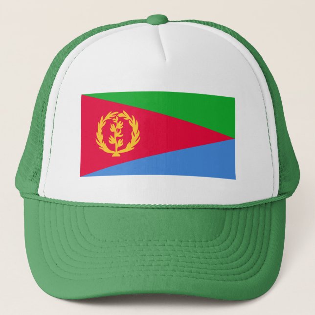 Eritrea Flag Trucker Hat (Front)