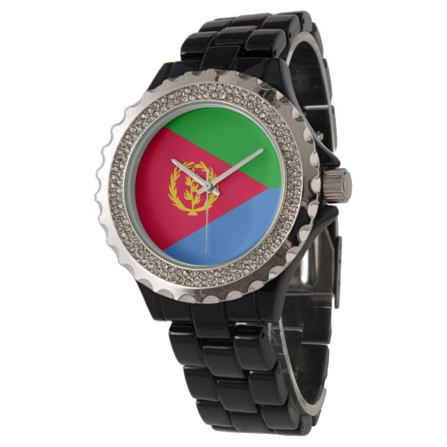 Eritrea flag watch (Angled)