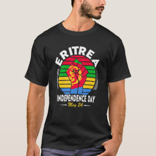 Eritrea Independence Day I Love the Flag Eritrea T-Shirt