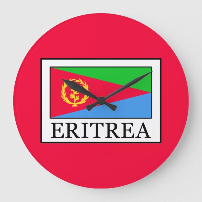Eritrea Large Clock (Front)