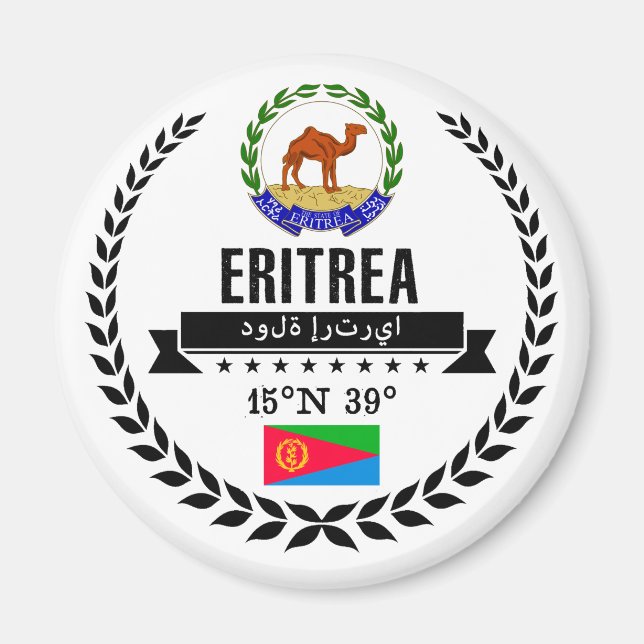 Eritrea Magnet (Front)