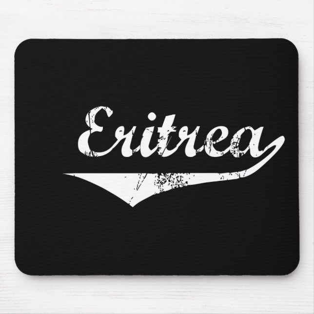 Eritrea Revolution Style Mouse Mat (Front)