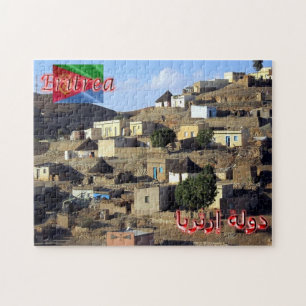 Eritrea - Village Houses - Jigsaw Puzzle