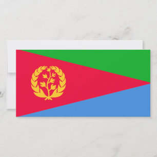 Eritrean Flag (Eritrea) Card