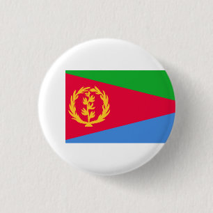 Eritrean Flag, Flag of Eritrea 3 Cm Round Badge