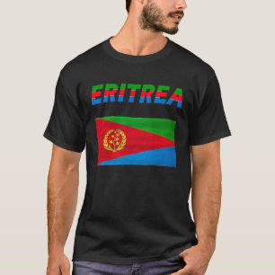 Eritrean map flag Habesha T-Shirt