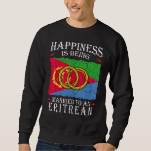 Eritrean Wedding Eritrea Marriage Flag Root Marrie Sweatshirt